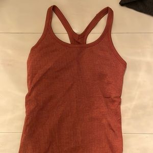 Lululemon Ebb to Street Tank Top, size 4, copper color